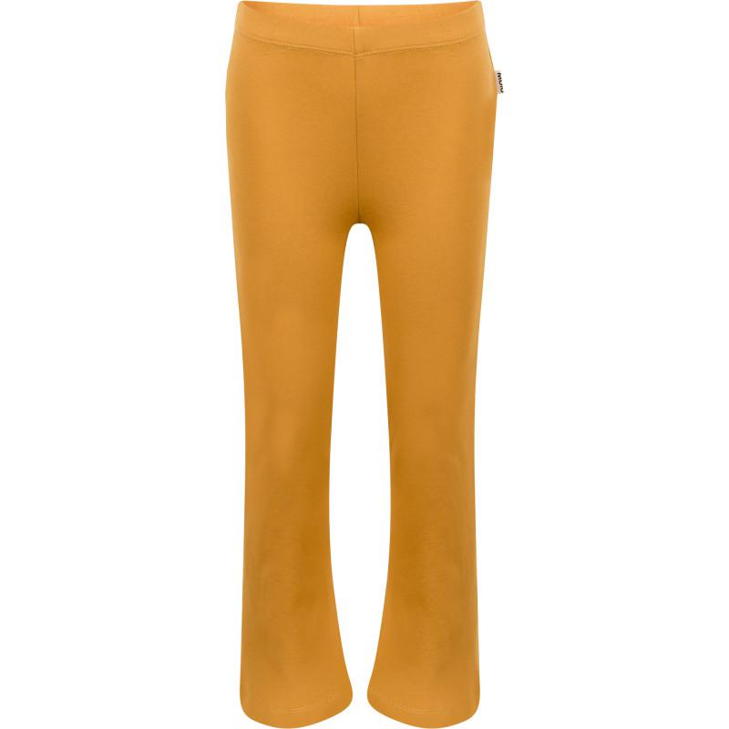 MOLO Flared organic leggings in almond brown