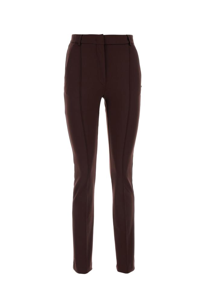 Max Mara Midnight blue stretch cotton Orche wide-leg pant