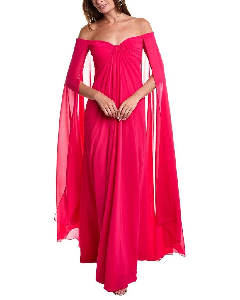 Teri Jon Chiffon Gown 1