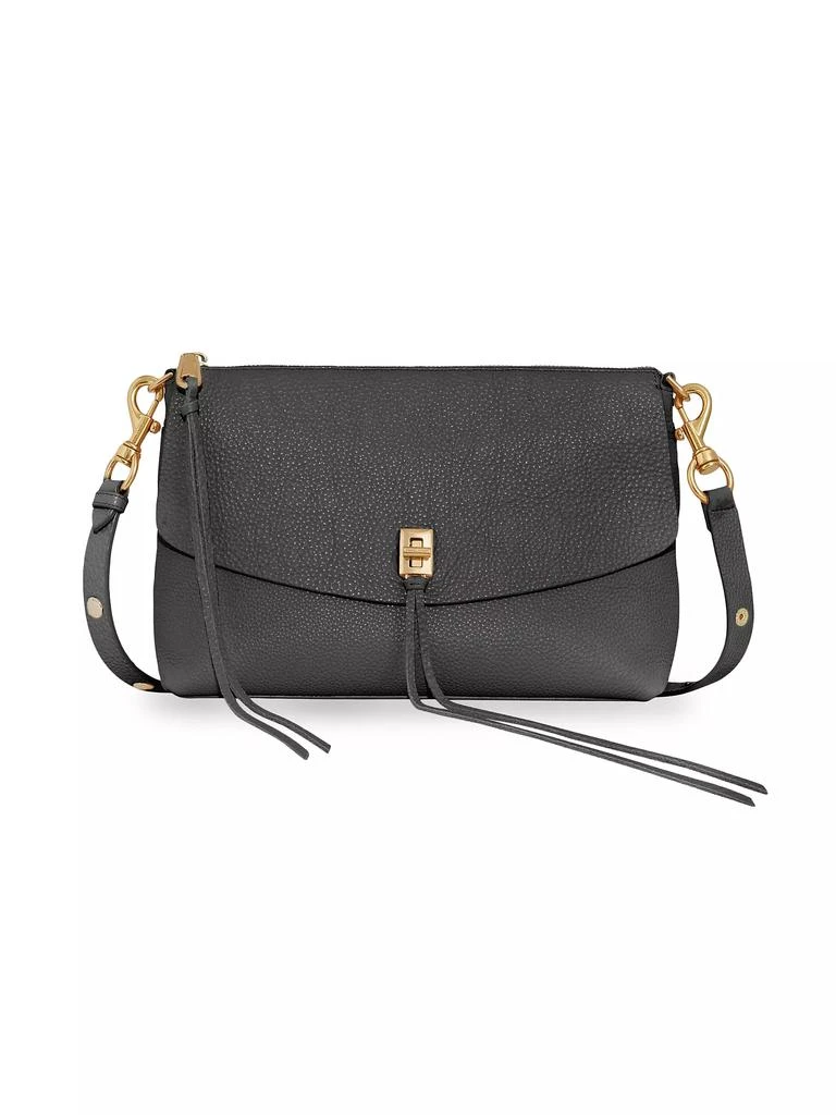 Rebecca Minkoff Darren Leather Top-Zip Shoulder Bag 1