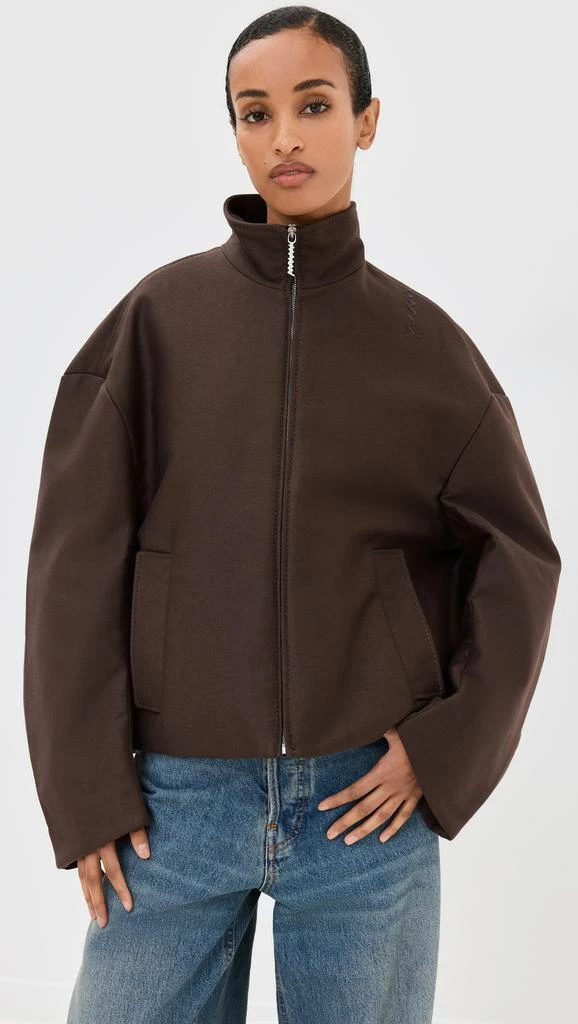 Marni Cropped Cocoon Jacket 6