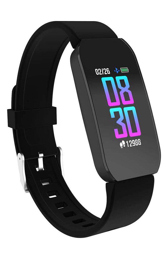 I TOUCH Activity Tracker Rectangle Smartwatch, 23.4mm x 44mm