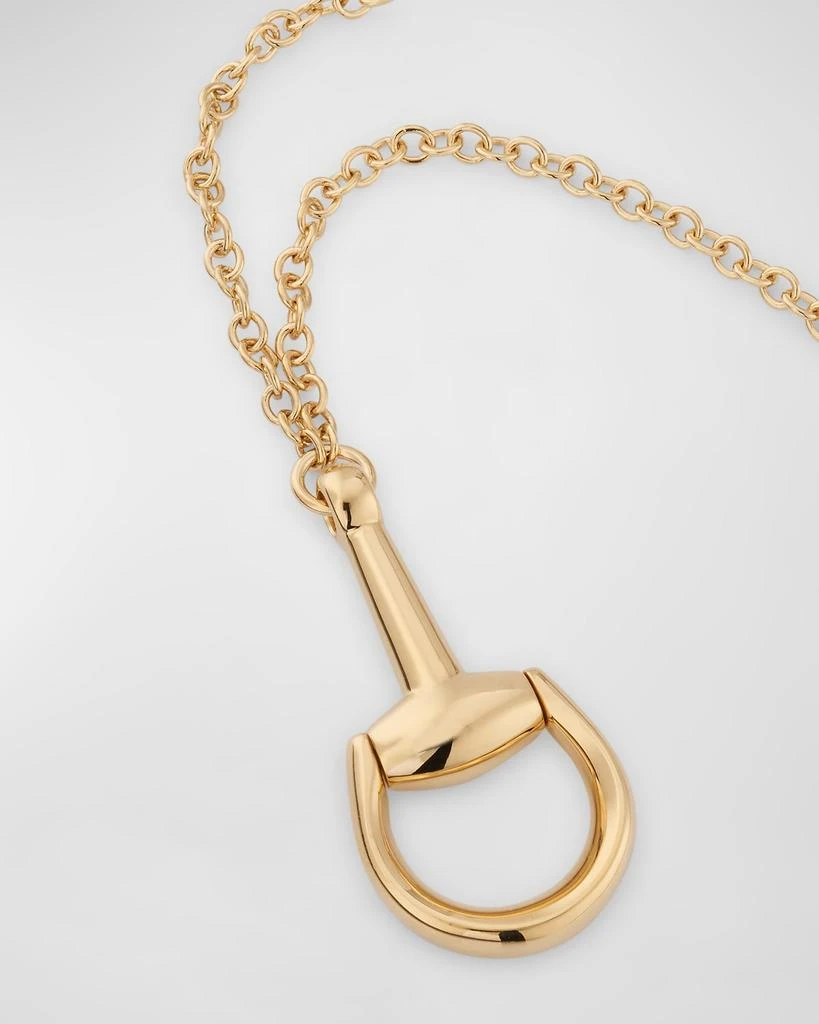 Gucci 18K Yellow Gold Horsebit Necklace 3