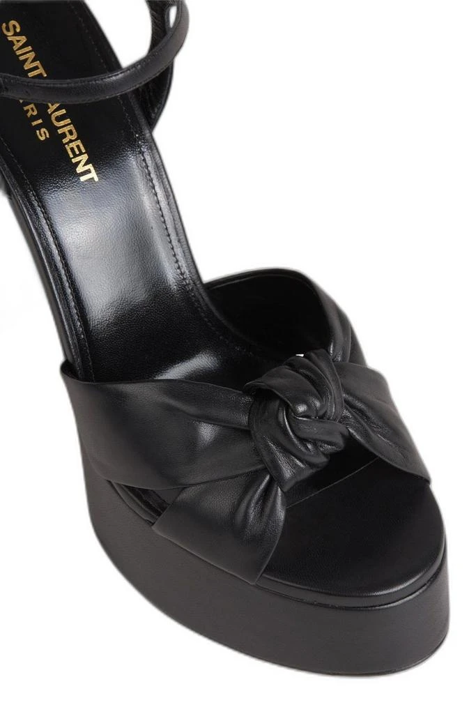 Yves Saint Laurent Saint Laurent Bianca Platform Sandals 4