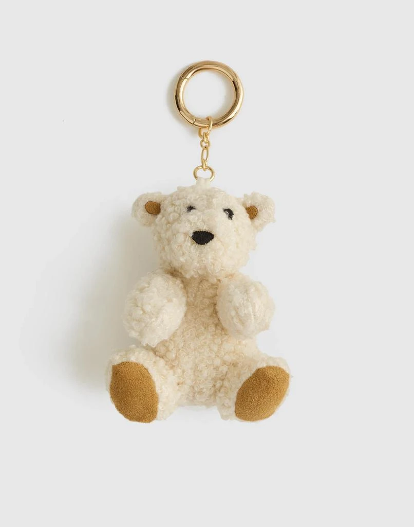 Madewell Teddy Bear Bag Charm
