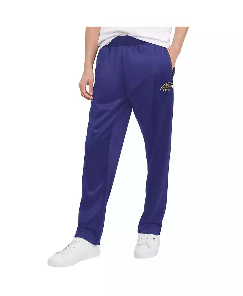 Tommy Hilfiger Men's Purple Baltimore Ravens Grant Track Pants 2