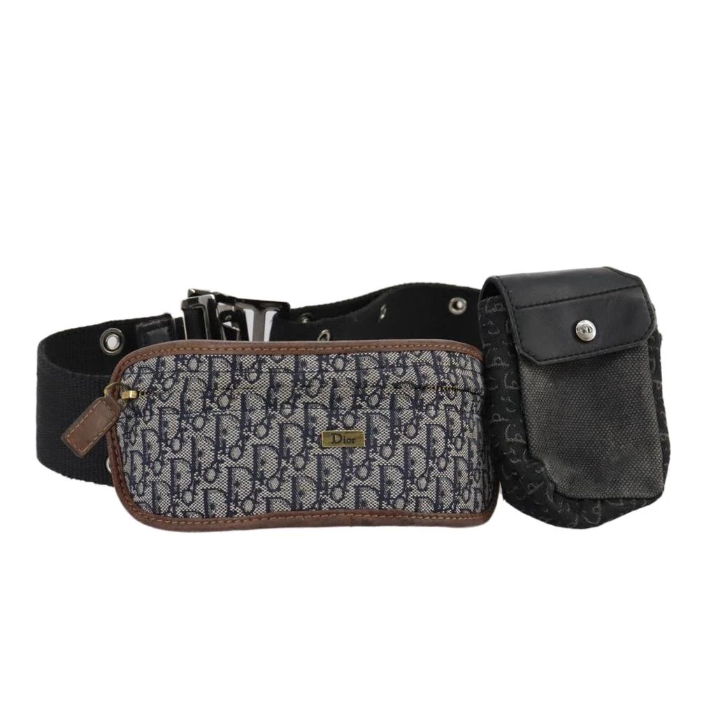 Dior Trotteur Canvas Clutch Bag (Pre-Owned) 1