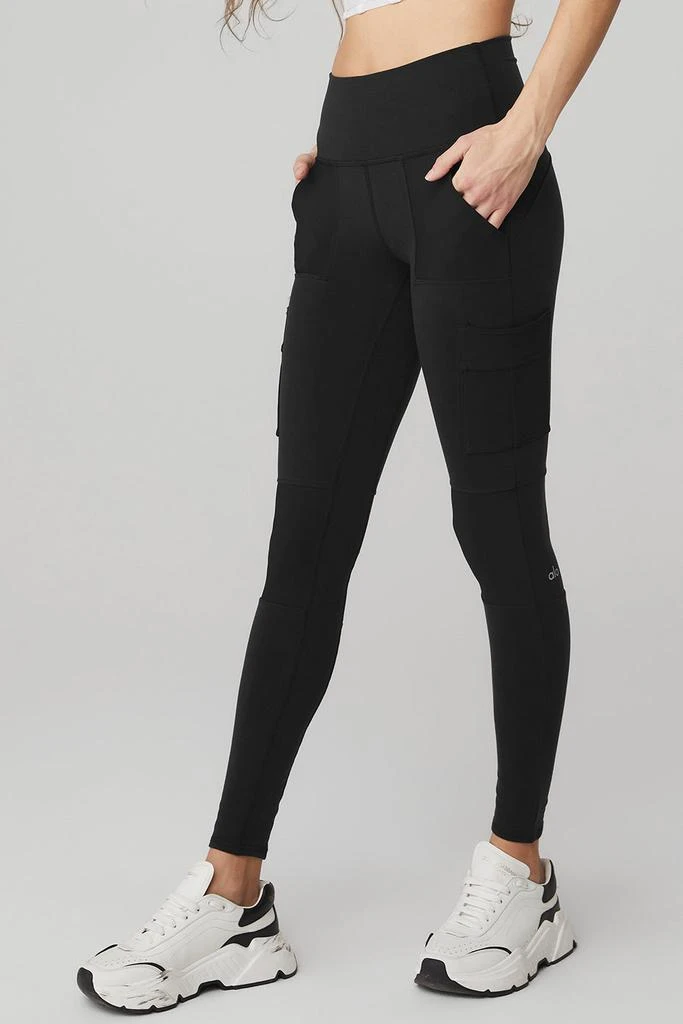Alo High-Waist Cargo Legging - Black 3