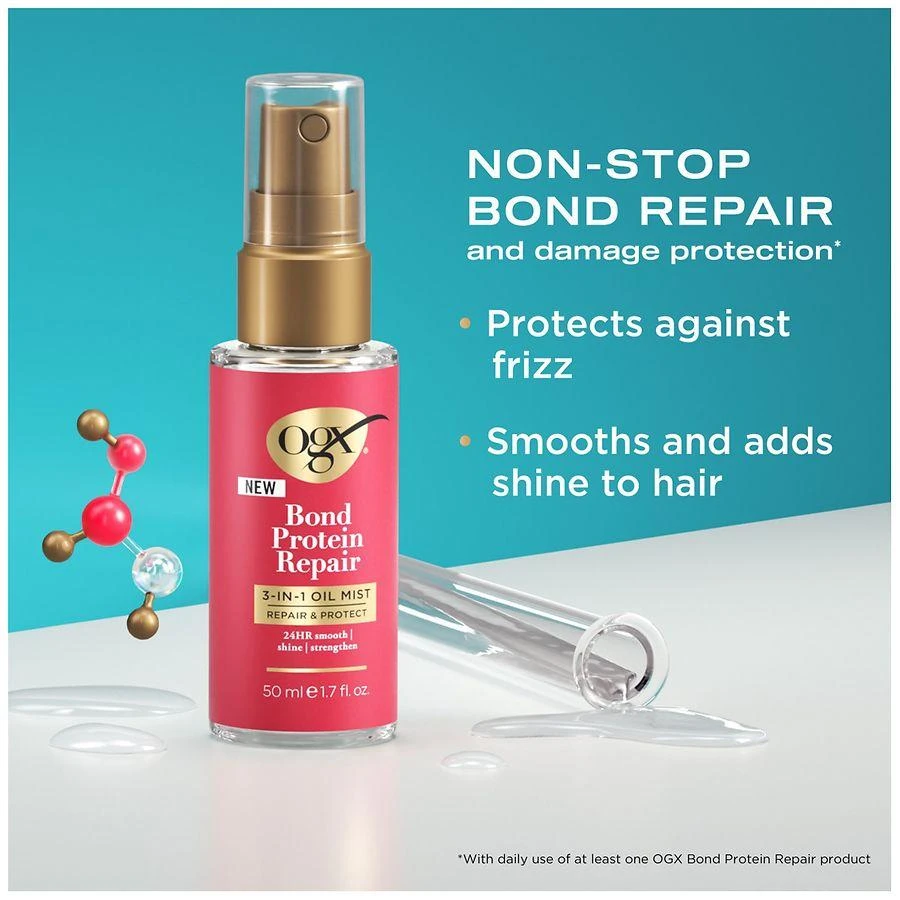OGX Repair & Protect Bond Protein Repair 3-in-1 Oil Mist 2