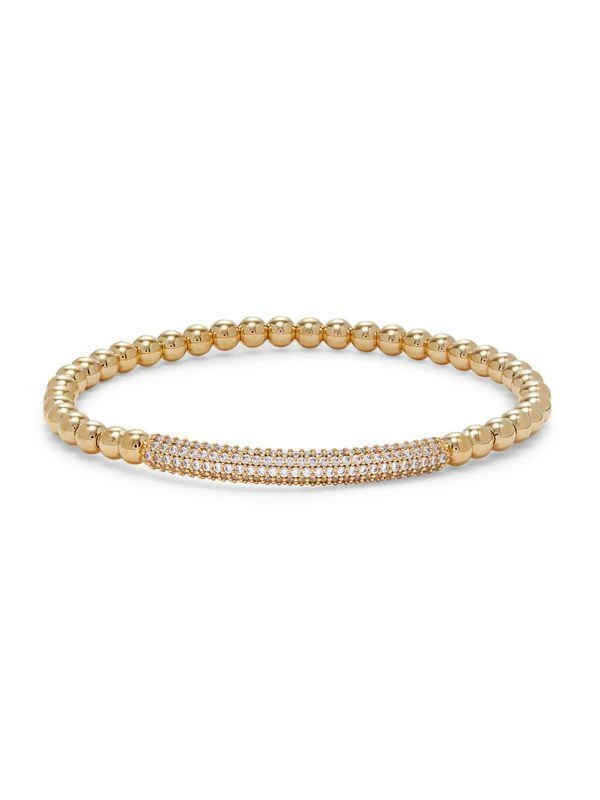 Adriana Orsini 18K Goldplated & Cubic Zirconia Bracelet 1