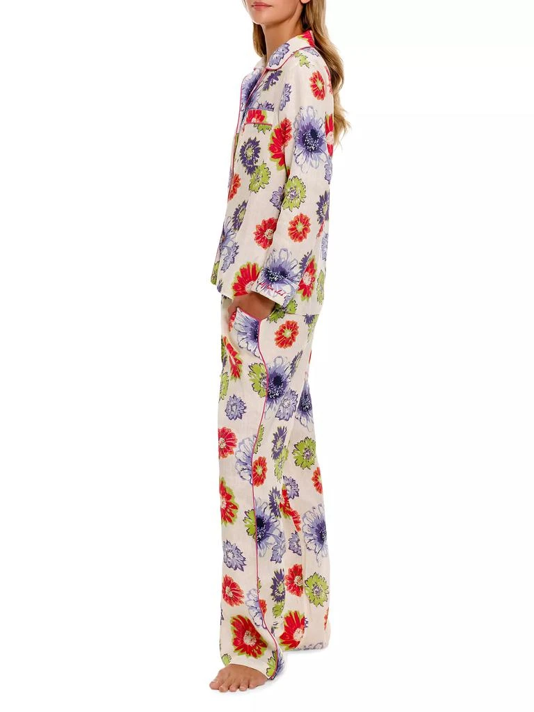 The Lazy Poet Sun-Kissed Escapes Emma Linen Pajamas 3