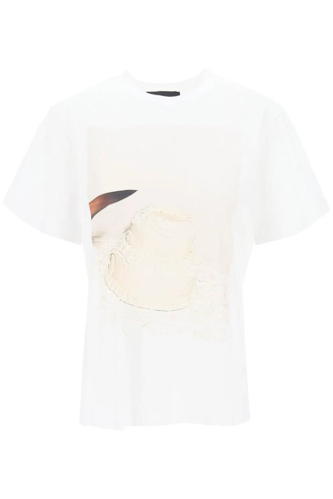 SIMONE ROCHA cutting cake crew-neck t-shirt 1