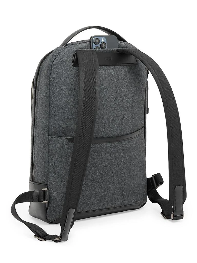 Tumi Harrison Bradner Nylon & Leather Backpack 4