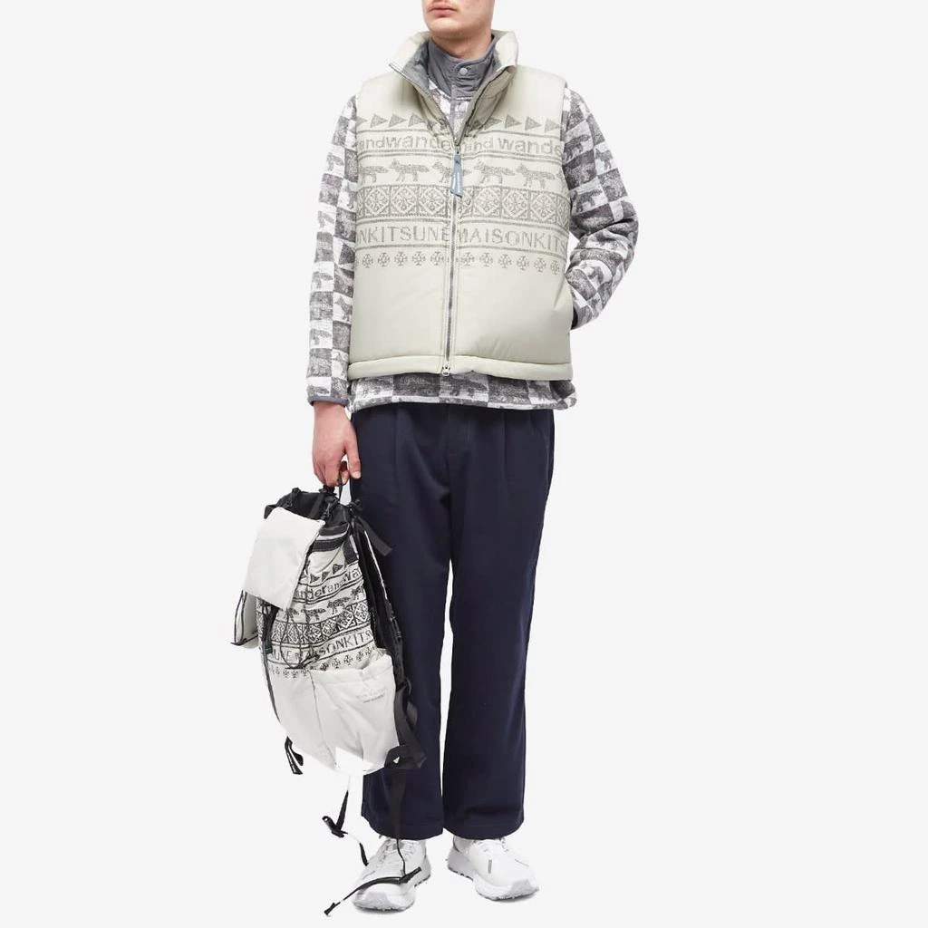 And Wander and wander x Maison Kitsune Wool Pant 4
