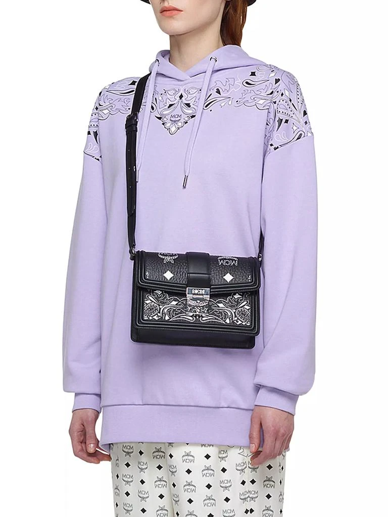 MCM Tracy Small Bandana Visetos Shoulder Bag 5