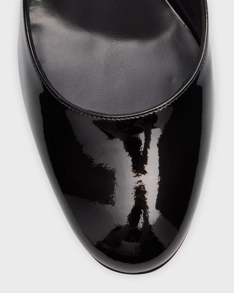 Christian Louboutin So Jane Patent Red Sole Slingback Pumps 6