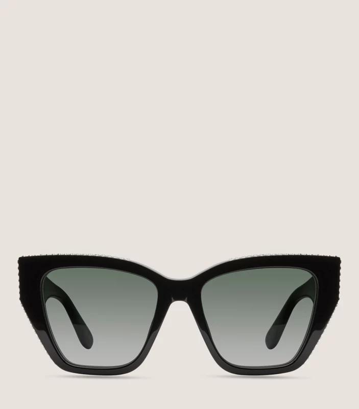 Stuart Weitzman CRYSTAL CAT-EYE SUNGLASSES ​