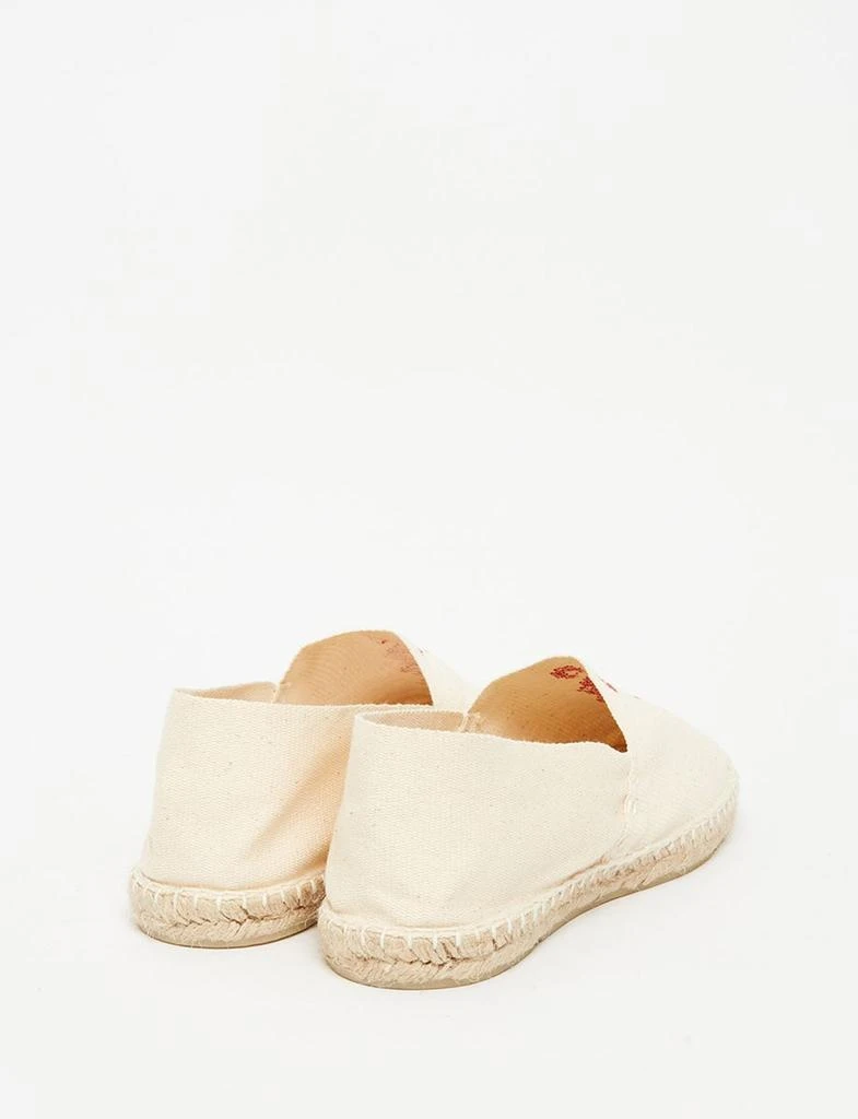 INES DE LA FRESSANGE PARIS Auriane ecru embroidered espadrilles 3