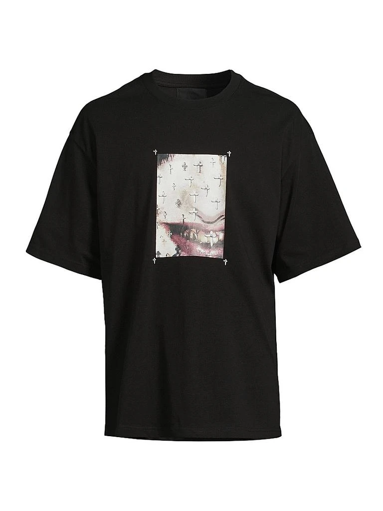 RTA Lost Frequencies Colin Black Cross Grillz T-Shirt 1