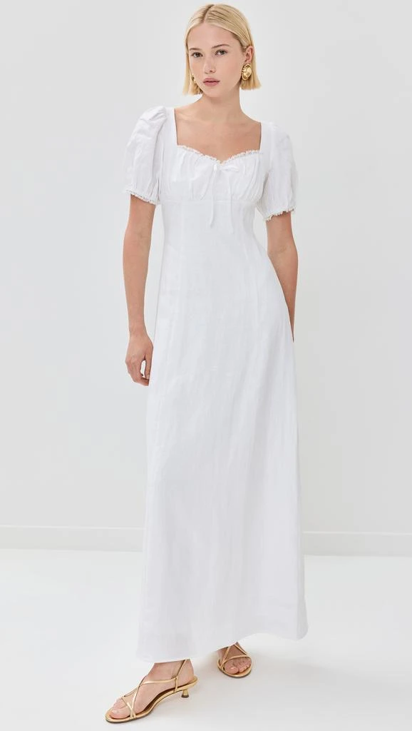 Reformation Cherise Linen Dress 6