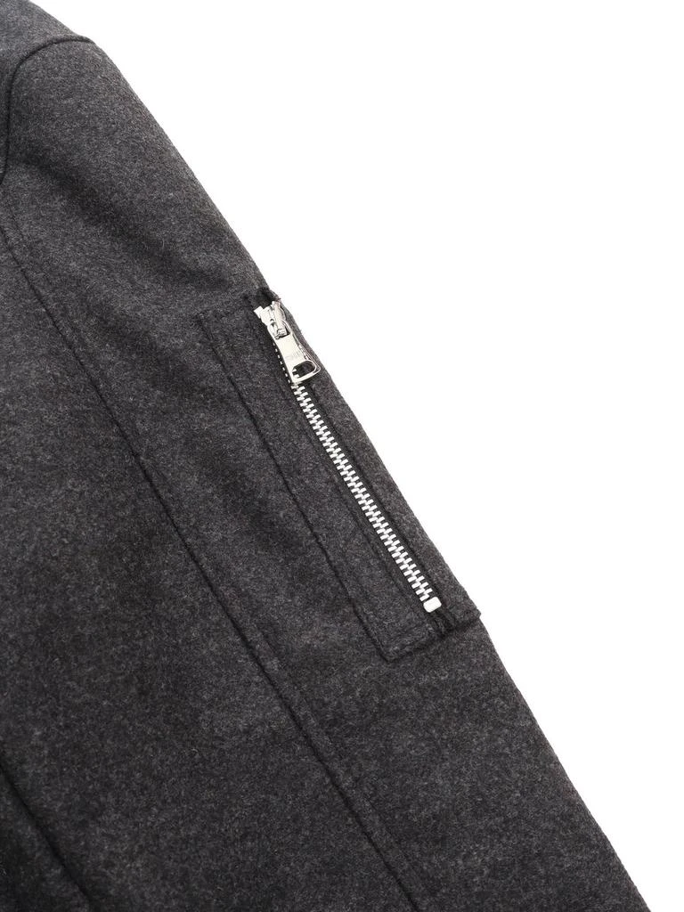 MSGM MSGM Kids Logo Patch Zipped Bomber Jacket 3