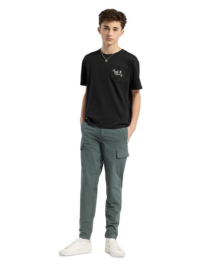 Psycho Bunny Unisex Desert Heavyweight Relaxed Fit Pocket Tee - Little Kid, Big Kid 7