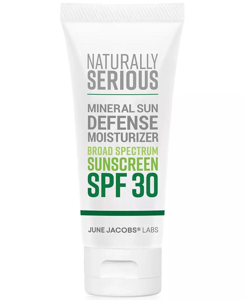Naturally Serious Mineral Sun Defense Moisturizer Broad Spectrum Sunscreen SPF 30