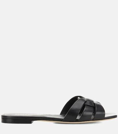 Yves Saint Laurent Tribute Nu Pieds 05 leather sandals 5