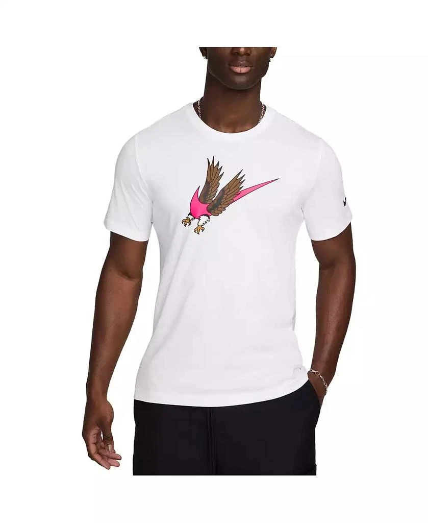 NIKE Men's White Team USA Eagle Club T-Shirt 1