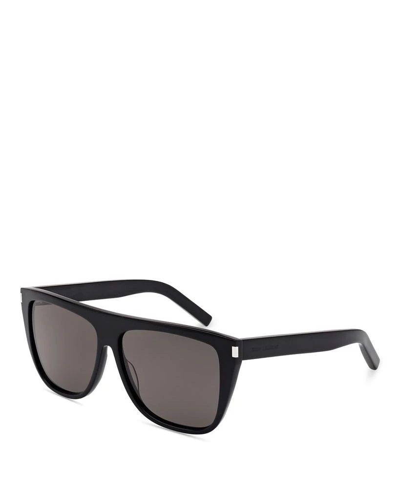 Yves Saint Laurent Flat Top Square Sunglasses, 59mm 1