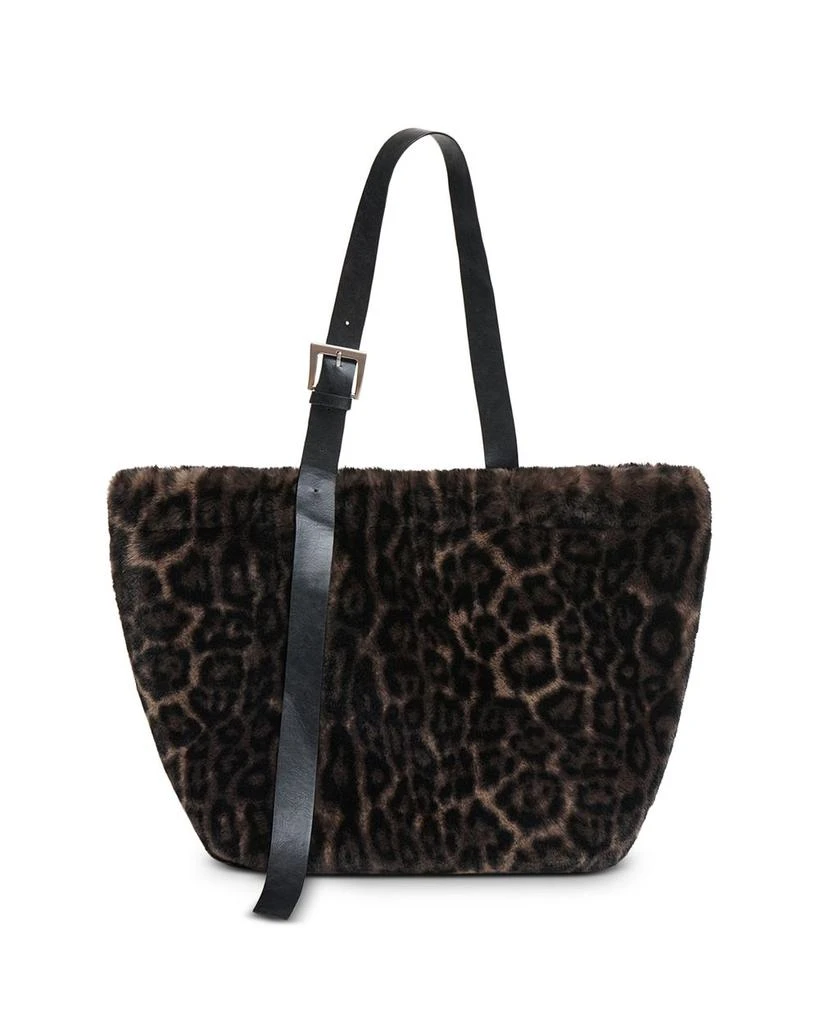 Apparis Esti Leopard Faux Fur Tote 1