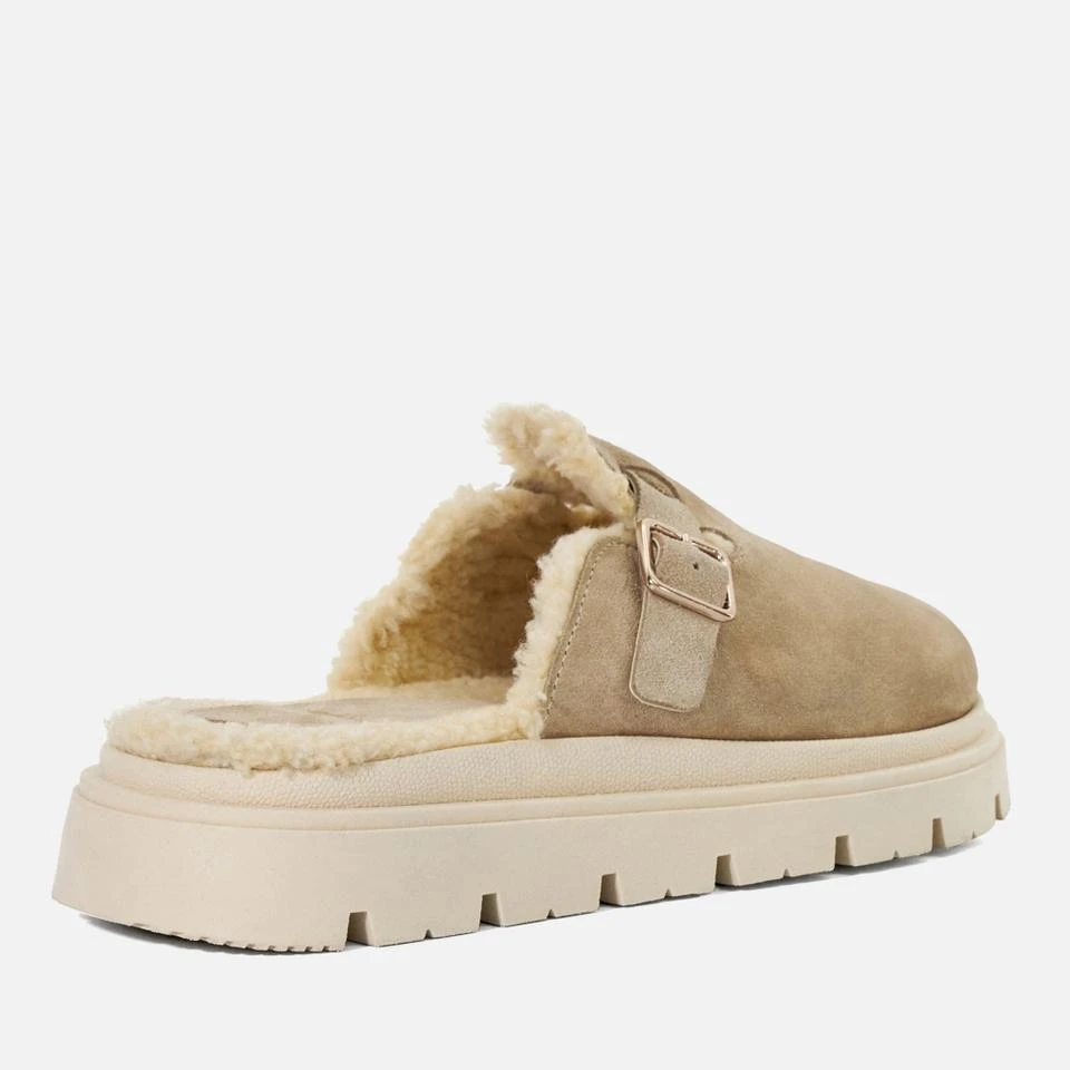 dune-london DUNE LONDON WOMEN'S GENE FAUX SUEDE CLOGS 4