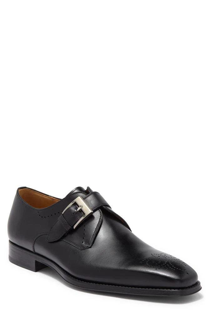 Magnanni Mallory Leather Monk Strap Dress Shoe 1