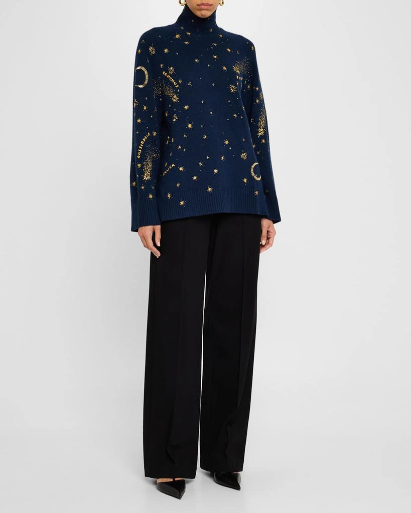 Altuzarra Jared Beaded Turtleneck Sweater 2