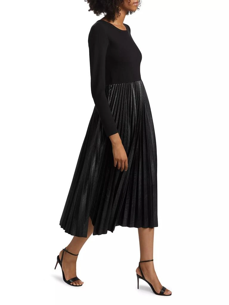 Tahari The Amalia Pleated Dress 4