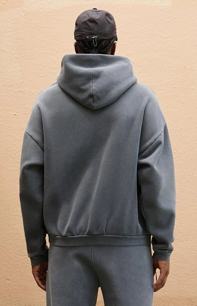 A.R.C. Black Vintage Wash Heavyweight Fleece Hoodie 5