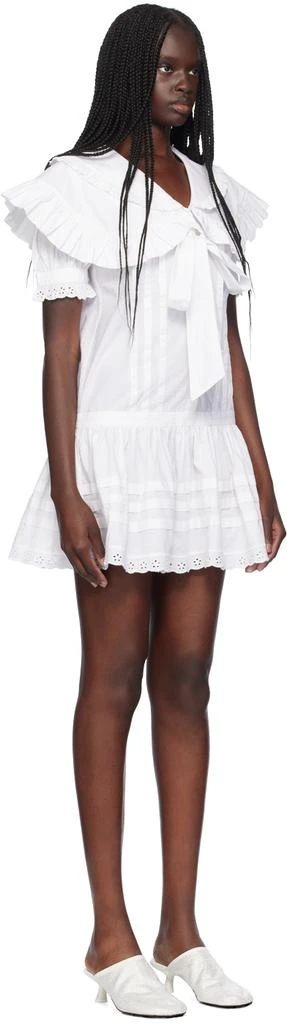 Sandy Liang White Toki Minidress 2