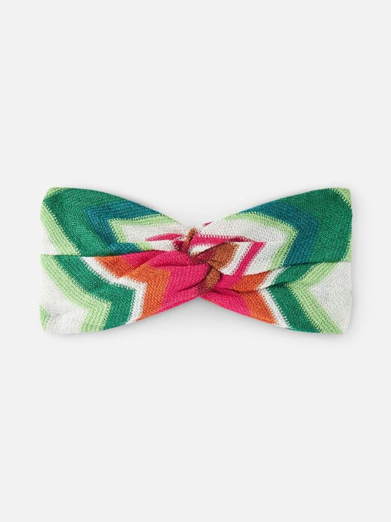 Mc2 Saint Barth Woman Multicolor Chevron Hairband 1
