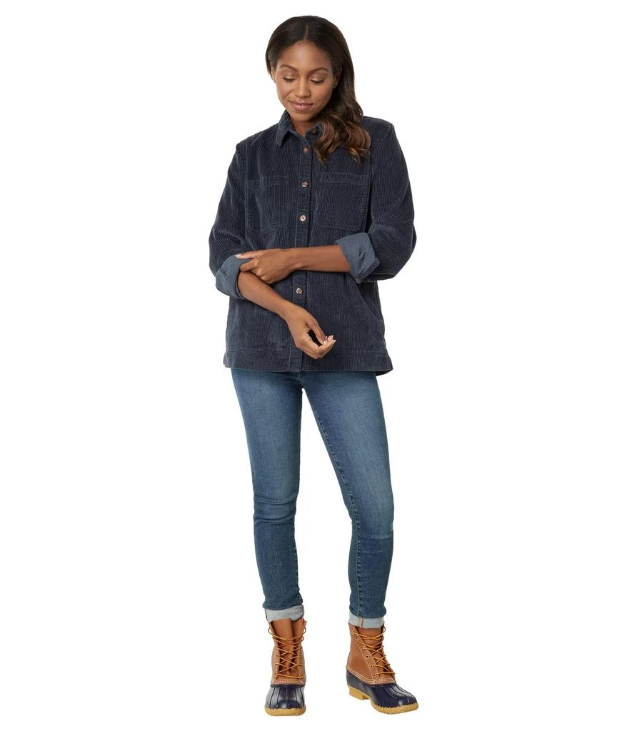 L.L.BEAN Comfort Corduroy Relaxed Shirt Long Sleeve 4