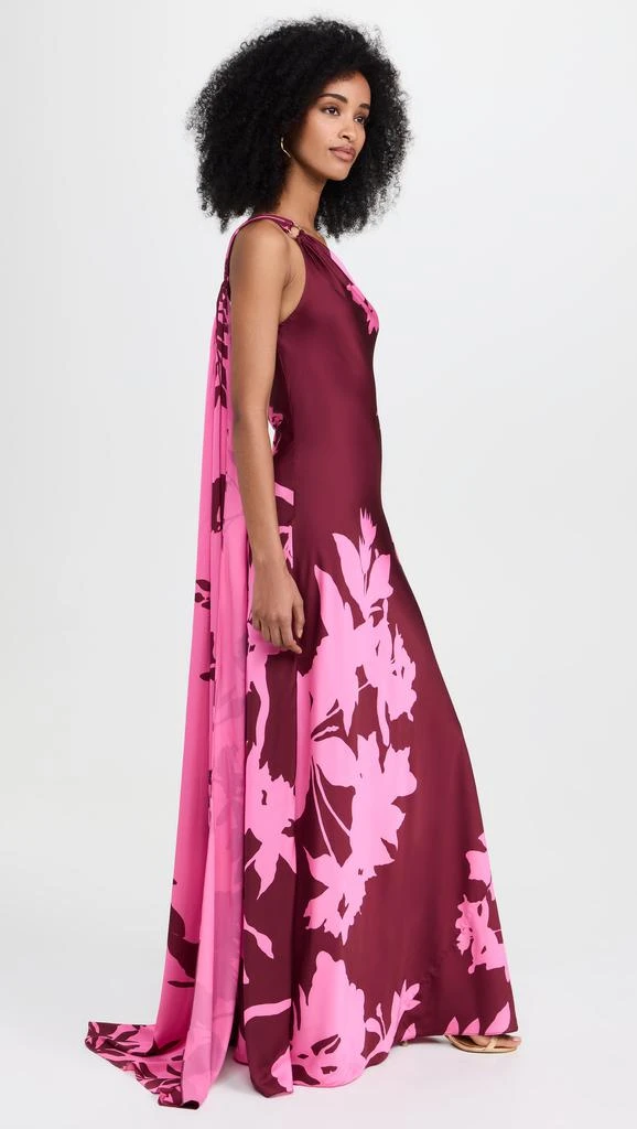 Hemant and Nandita One Shoulder Long Dress 3