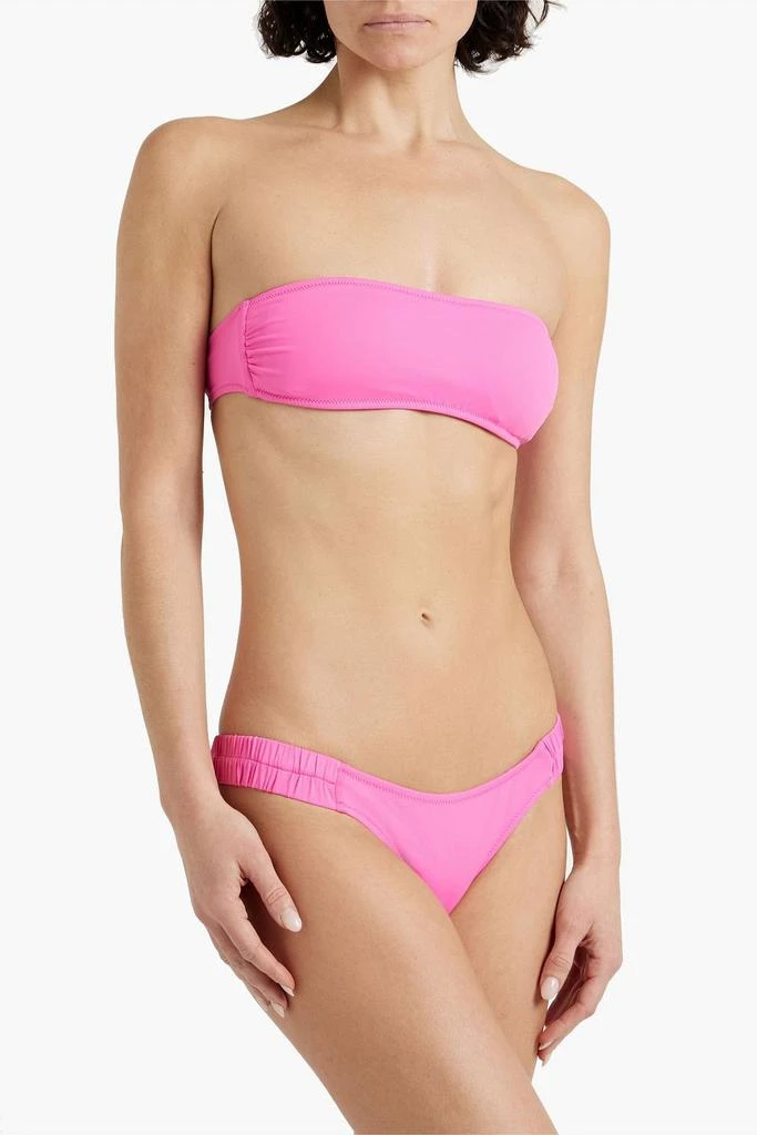 MELISSA ODABASH Trieste ruched low-rise bikini briefs 2