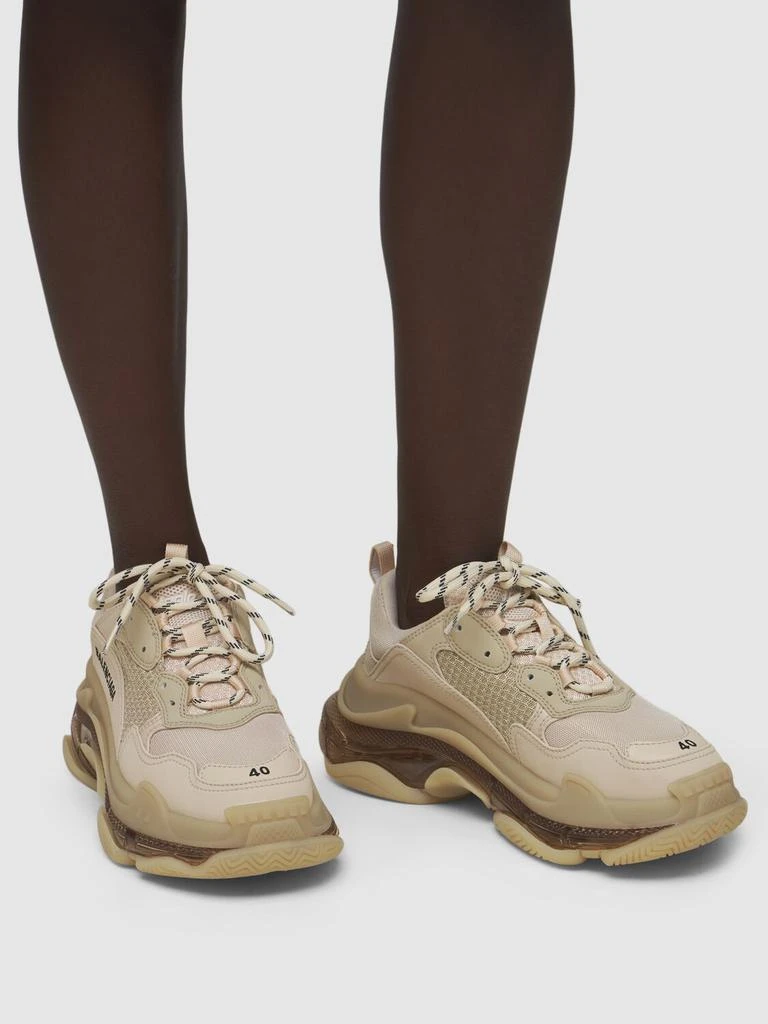 Balenciaga 60mm Triple S Clear Sole Sneakers 2
