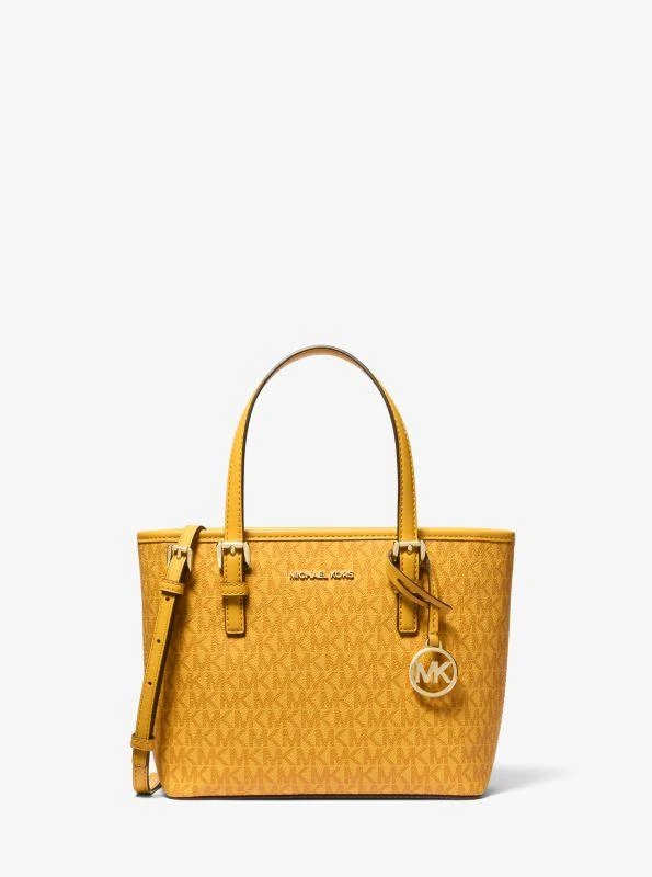 michael_kors Jet Set Travel Extra-Small Logo Top-Zip Tote Bag 1