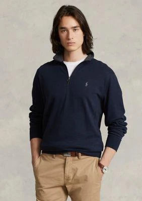 Polo Ralph Lauren Ralph Lauren Luxury Jersey Quarter Zip Pullover 1