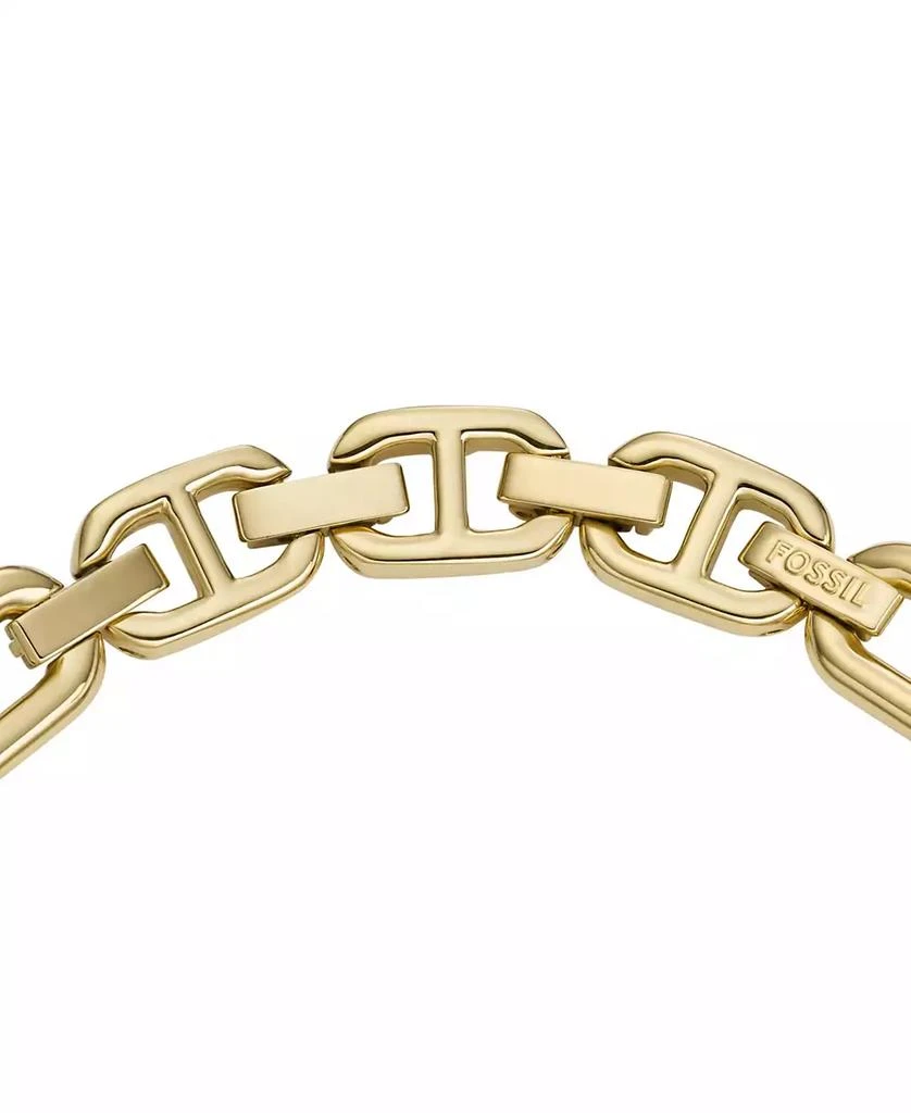 Fossil Women's Harwell Three-Hand Gold-Tone Stainless Steel Watch Charm Bracelet 21mm 3