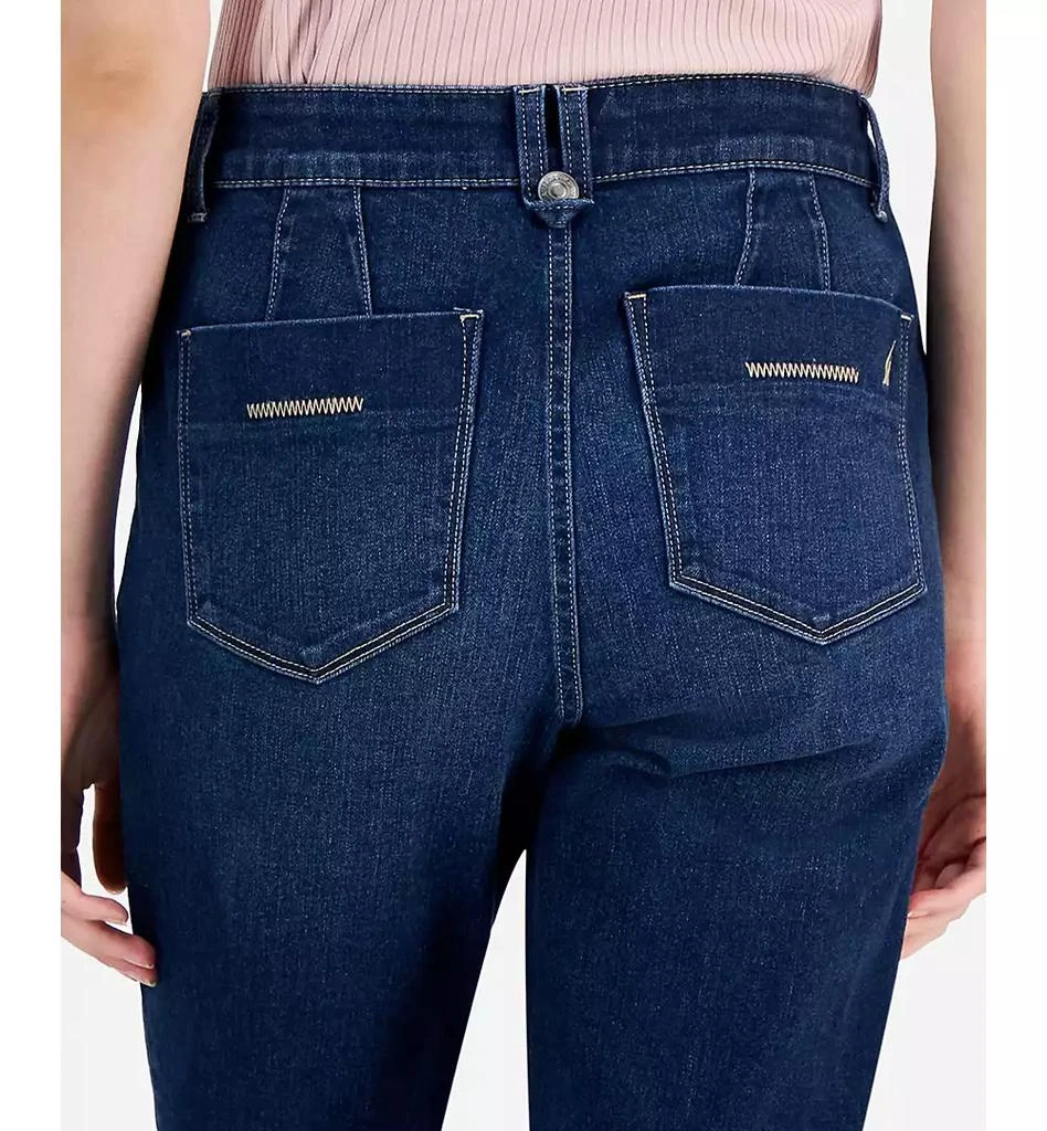 Nautica Jeans Women's Flared Demi-Bootcut Cropped Jeans 7