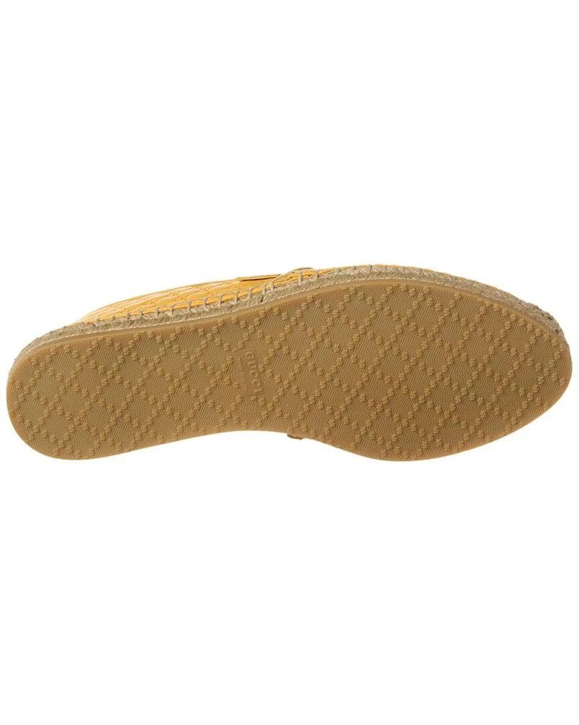 Gucci GG Leather Espadrille 4