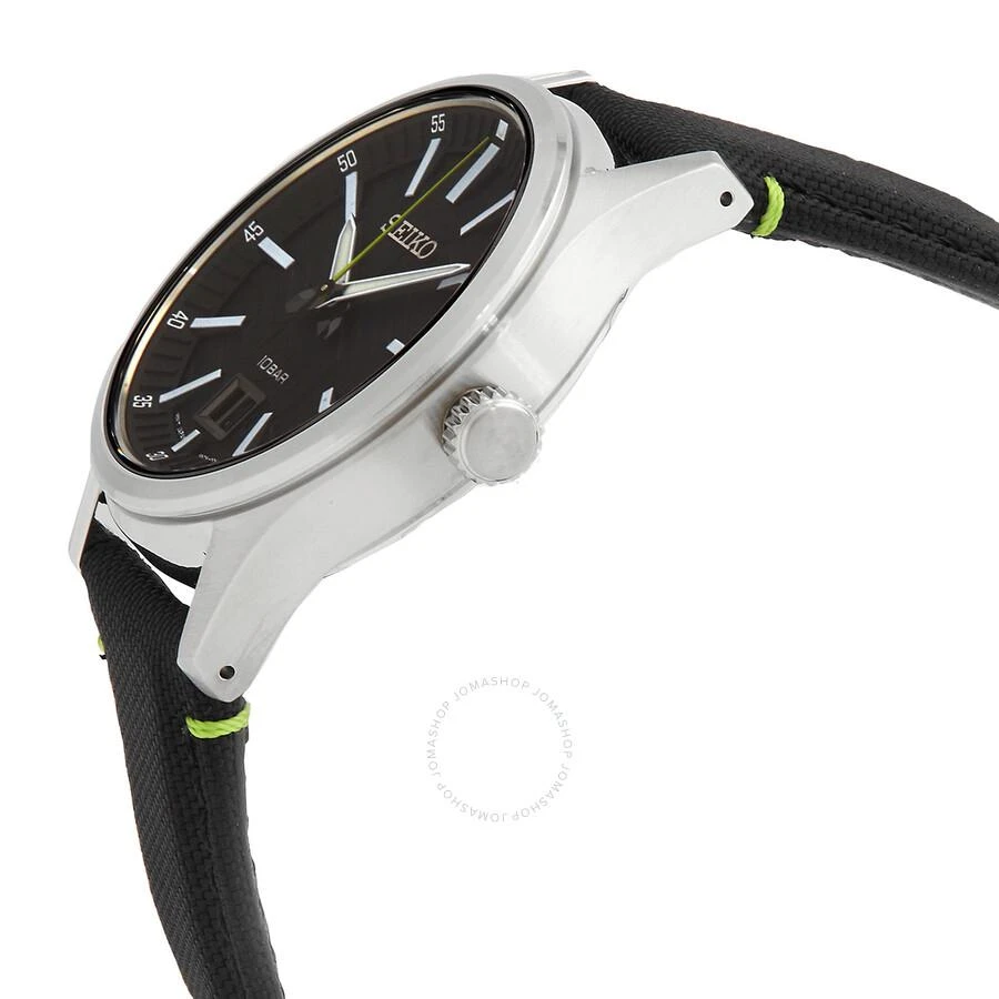 Seiko Big Date Quartz Black Dial Men's Watch SUR517P1 2