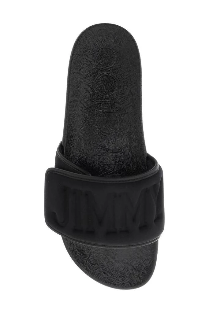 Jimmy Choo slides with logo 2