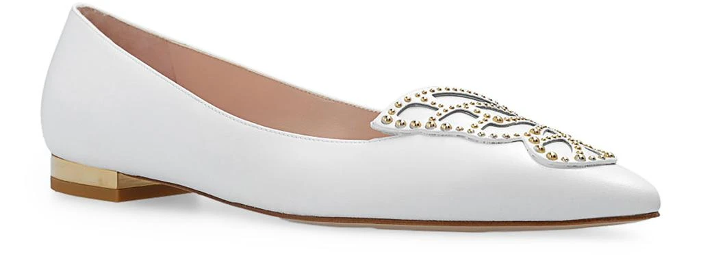 Sophia Webster ‘Butterfly’ leather ballet flats 3